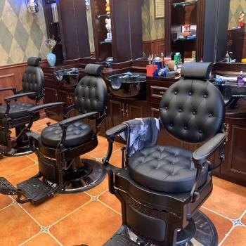 Großhandel B2B Vintage Friseursalon Barber Shop Friseurstuhl schwenkbar Frisierstuhl A